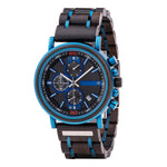 Sportief houten horloge