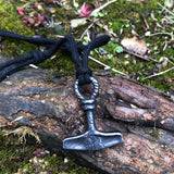 Stalen Thor’s Hamer Viking ketting