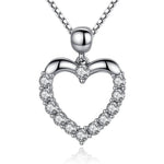 Swarovski hart ketting