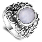 Trendy maansteen ring