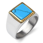 Turquoise design ring