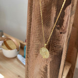 Vergulde zon ketting