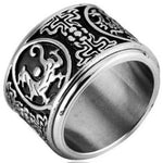 Viking draak ring