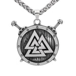 Viking schild ketting