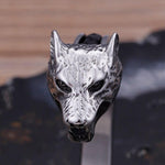 Wolf bangle armband