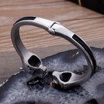 Wolf bangle armband