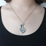 Yin Yang vos ketting