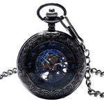 Zakhorloge zwart en blauw