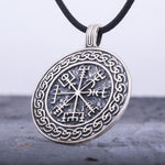 Zilveren Vegvisir hanger