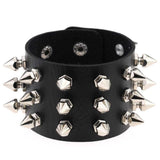 Zware metalen gothic armband