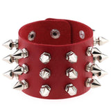 Zware metalen gothic armband